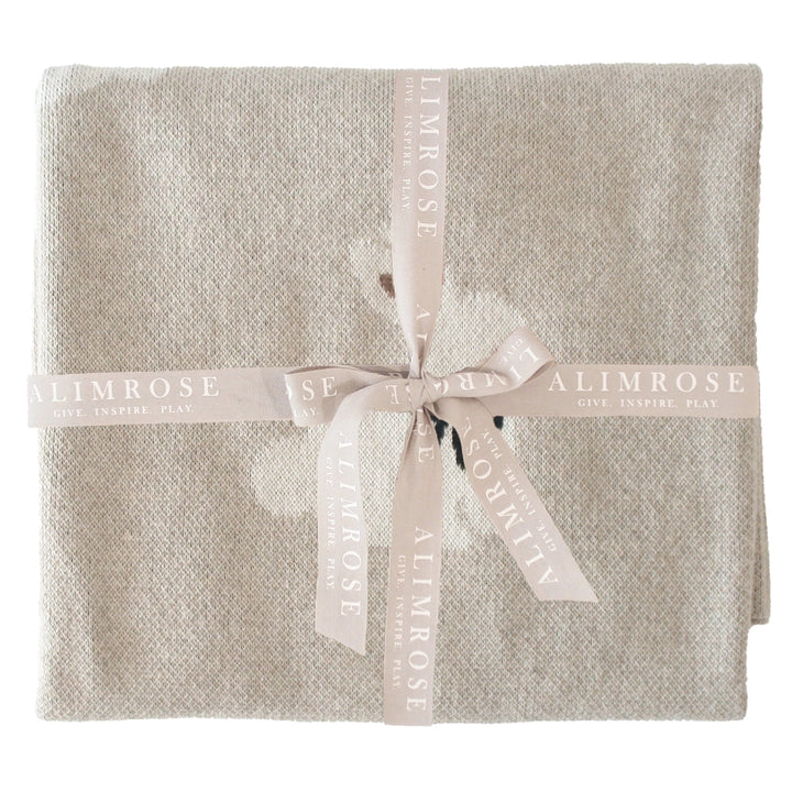 Alimrose Baby Bunny Blanket - Natural