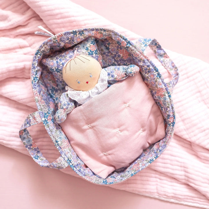 Alimrose Baby Doll Carrier Set - Lilly Blue