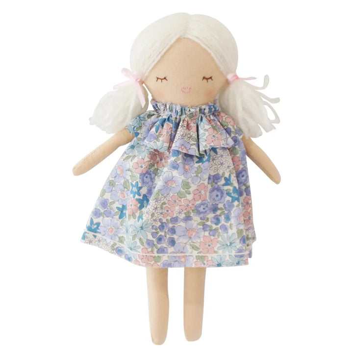 Alimrose Mini Matilda Asleep Awake 24cm Lilly Blue