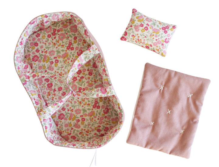 Alimrose Playtime Doll Carrier - Rose Garden