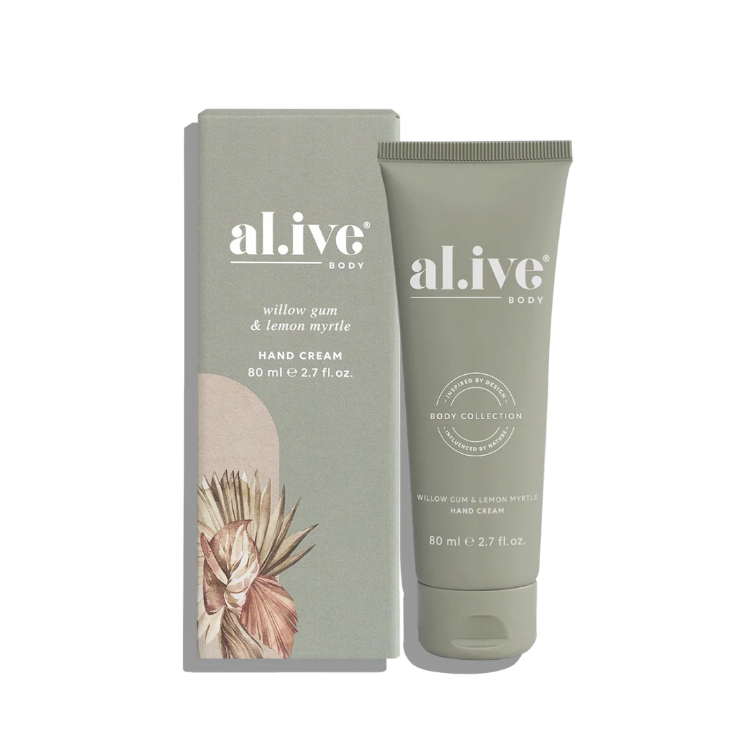 al.ive Body Hand Cream - Willow Gum & Lemon Myrtle