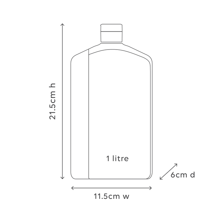 al.ive Hand & Body Wash 1L Refill - Willow Gum & Lemon Myrtle