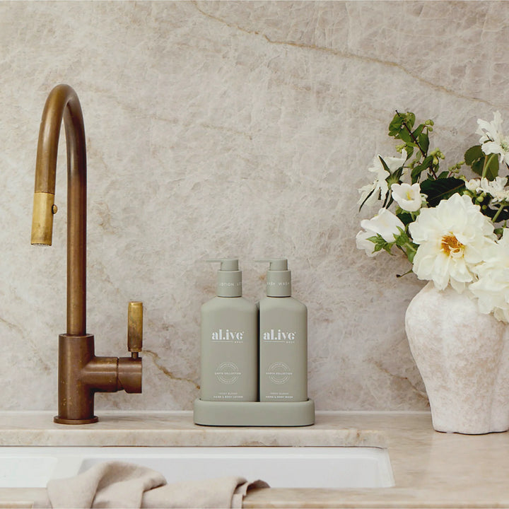 al.ive Body Compact Wash & Lotion Duo - Ivory Bloom