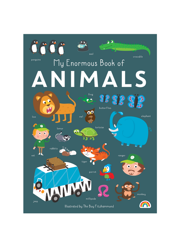 My Enormous Book of Animals Jumbo Board Book