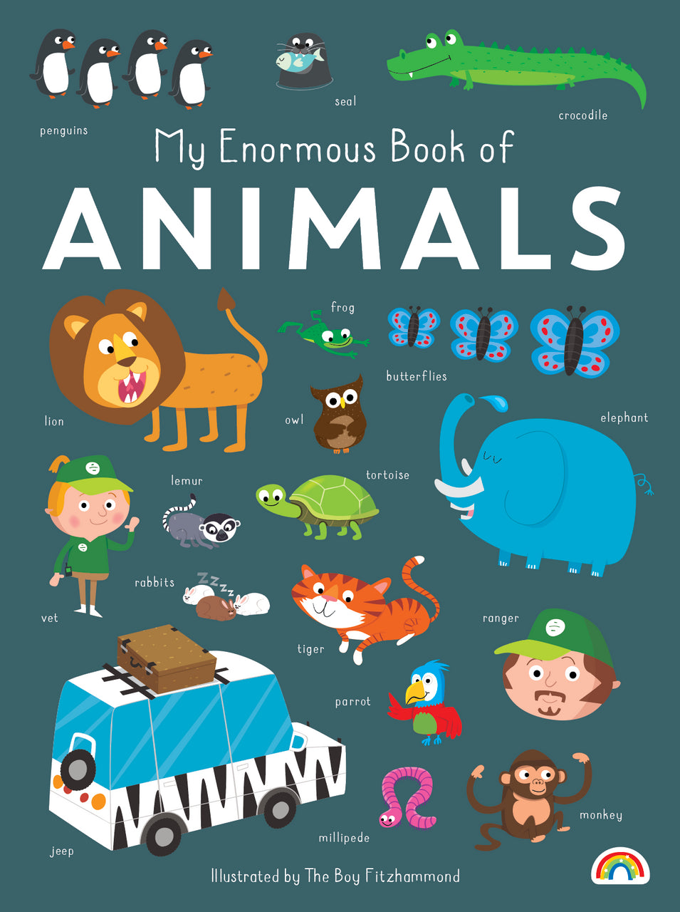 My Enormous Book of Animals Jumbo Board Book