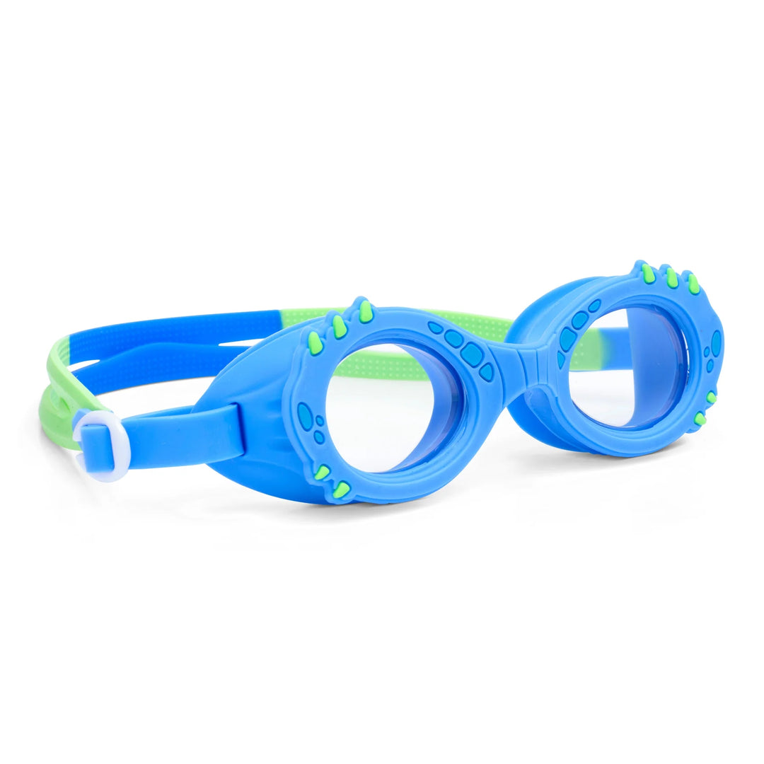 Aqua2ude Kids Swim Goggles | Dino Royal Blue