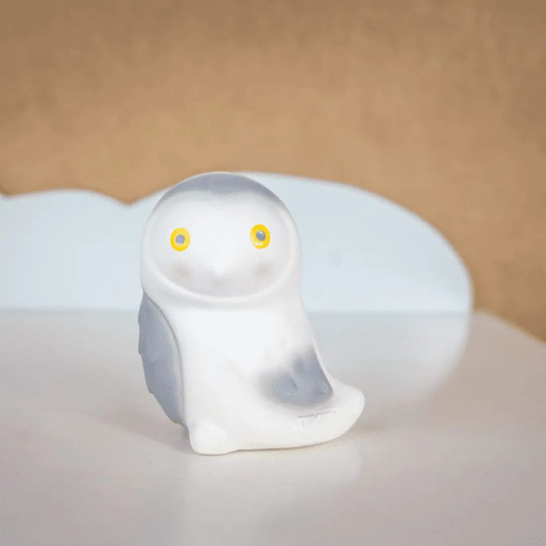 Tikiri My First Arctic Animals Natural Rubber Toy - Snowy Owl