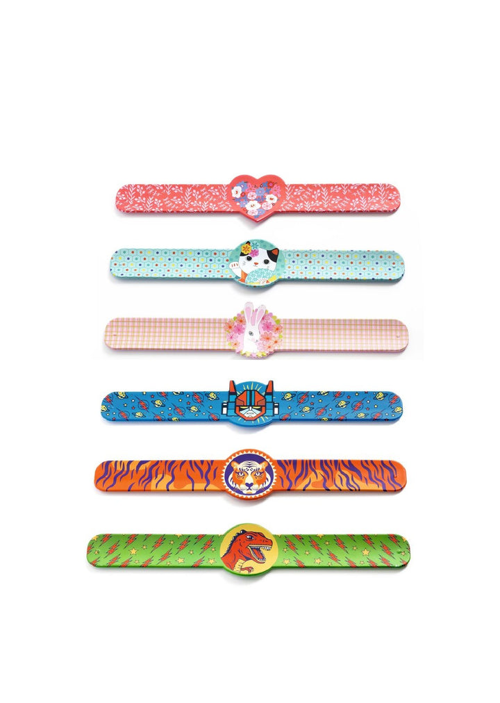 Djeco Snap Bracelets - Assorted