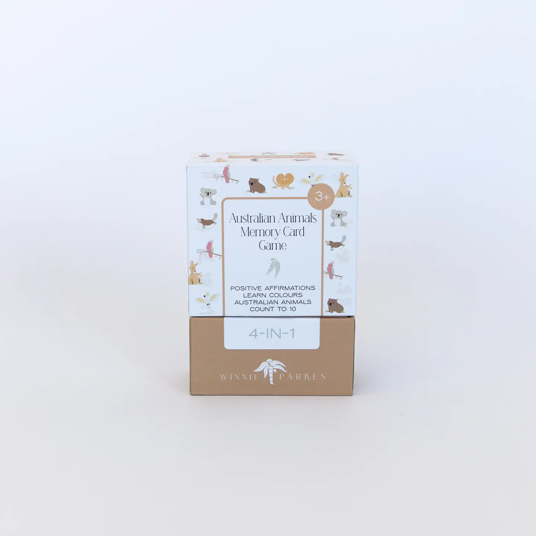 Australian Animals Memory Card Game