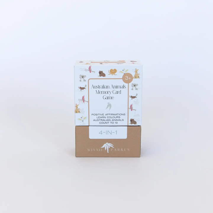 Australian Animals Memory Card Game