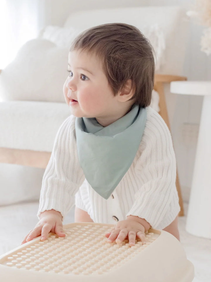 Bambella Bandana Bibs 2 Pack | Botanical & Lagoon