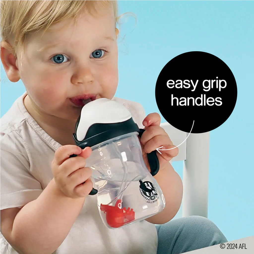 bbox ALF Weighted Straw Sippy Cup 240ml - Collingwood