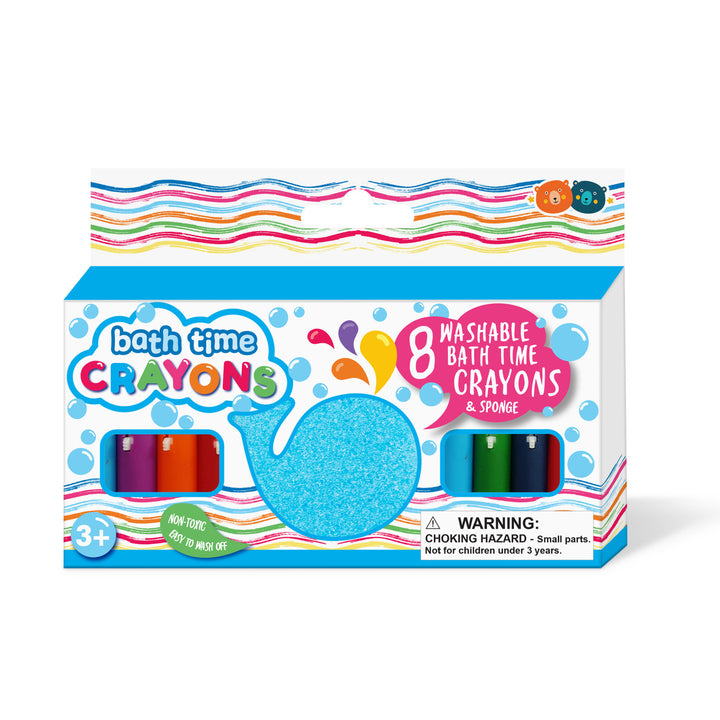 Washable Bath Crayons & Eraser