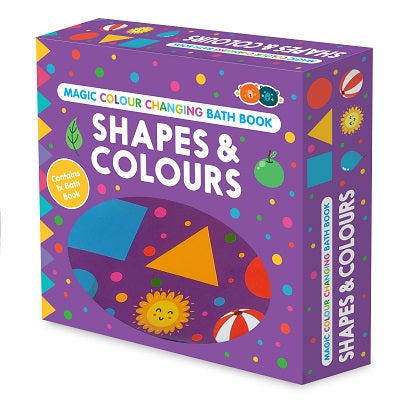 Magic Colour Changing Bath Book - Shapes & Colours