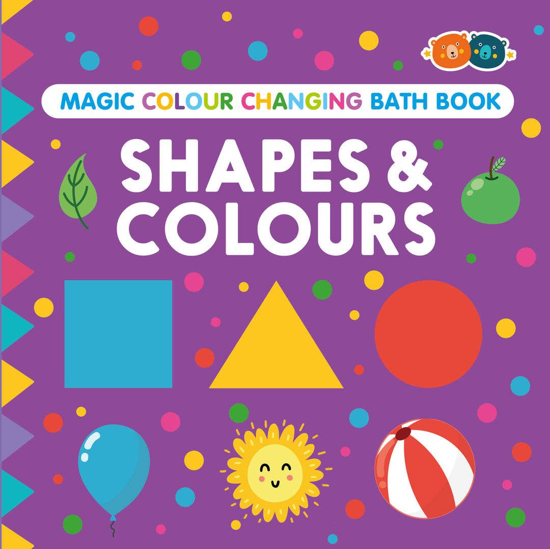 Magic Colour Changing Bath Book - Shapes & Colours