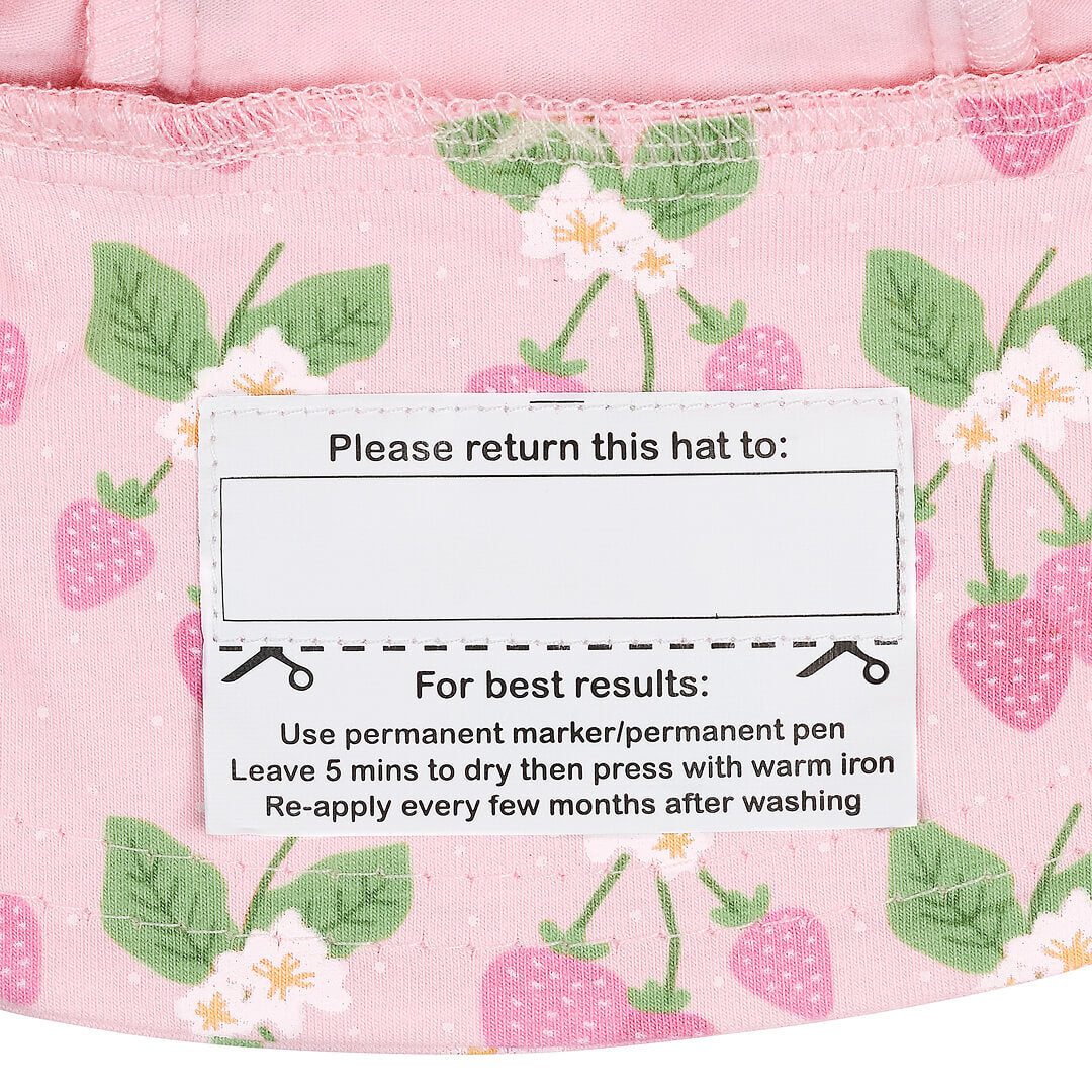 Bedhead Baby & Toddler Bucket Sun Hat - Strawberry