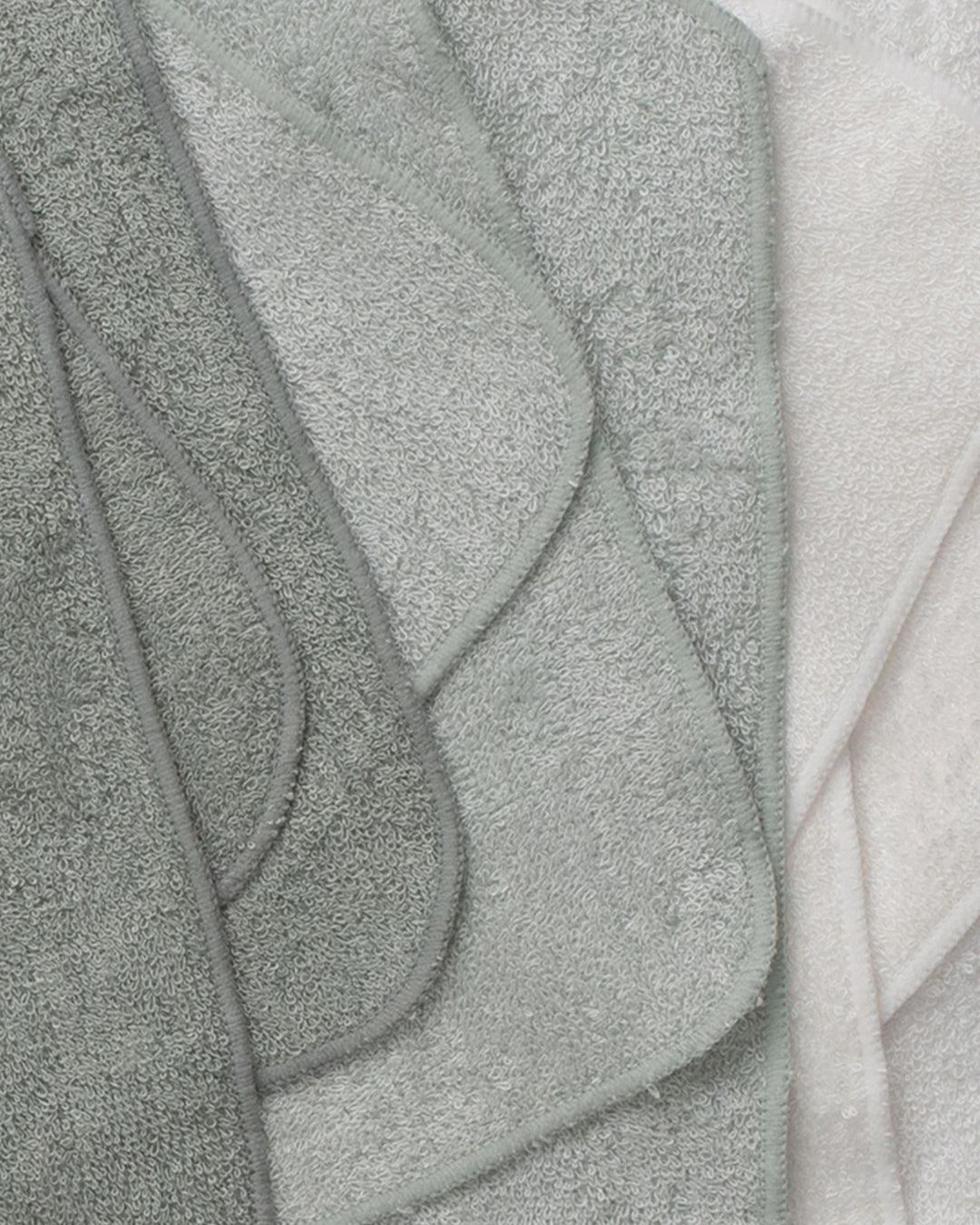 Little Bamboo Baby Toweling Washer 10 Pack - Turtle Bay