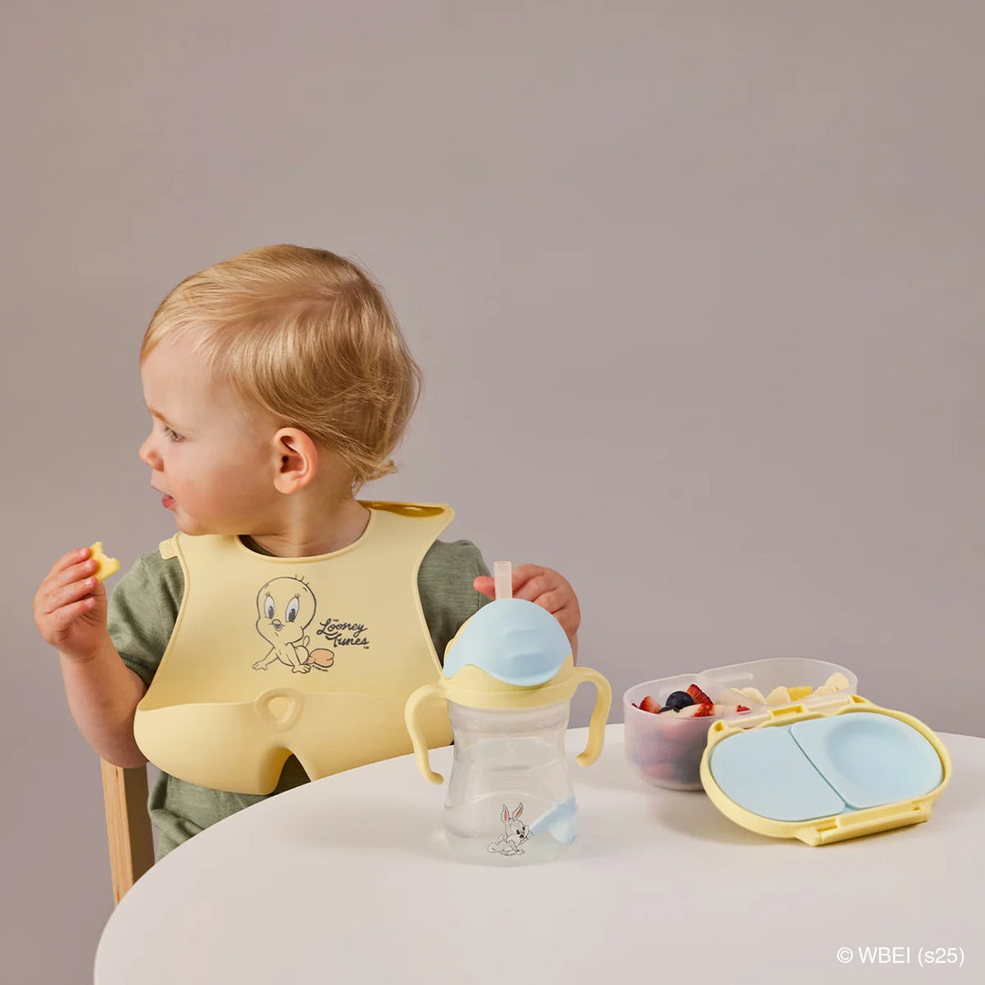bbox Adjustable Silicone Feeding Bib - Looney Tunes