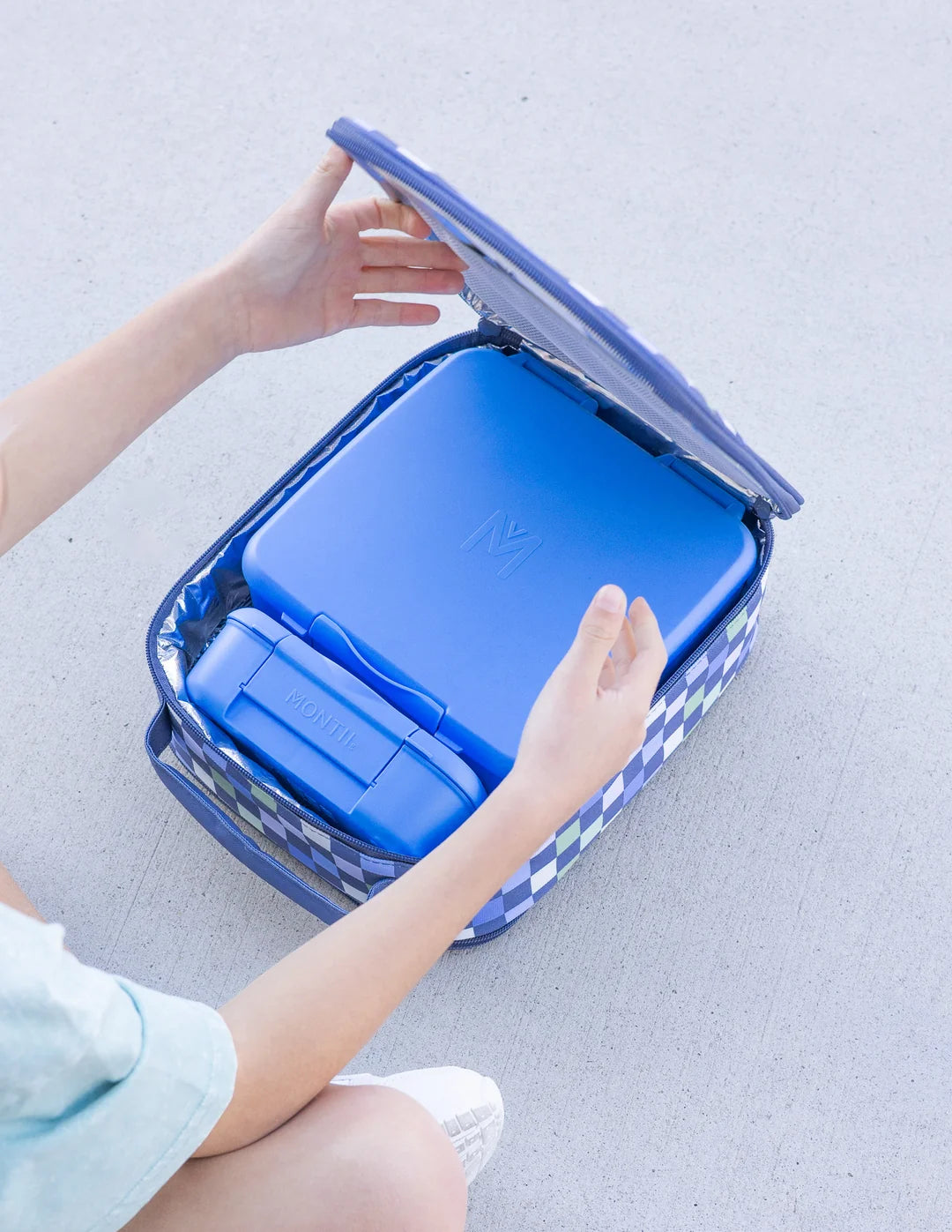Montiico Bento Snack Lunch Box - Blueberry