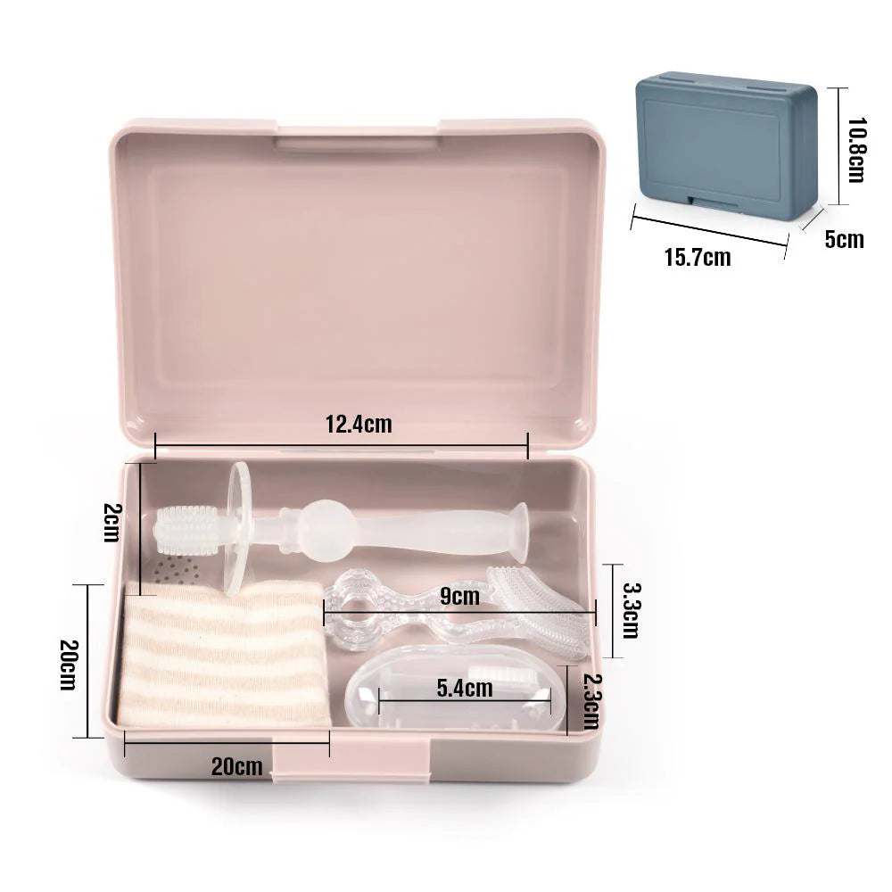Haakaa 3 Stage Oral Care Set - Blush