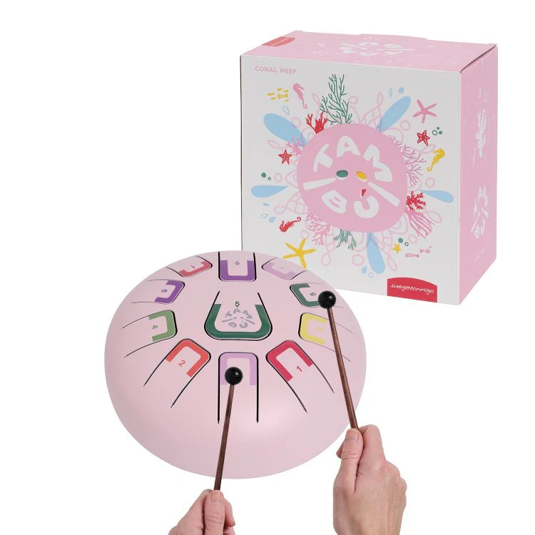 Tambú Tongue Drum - Coral Reef