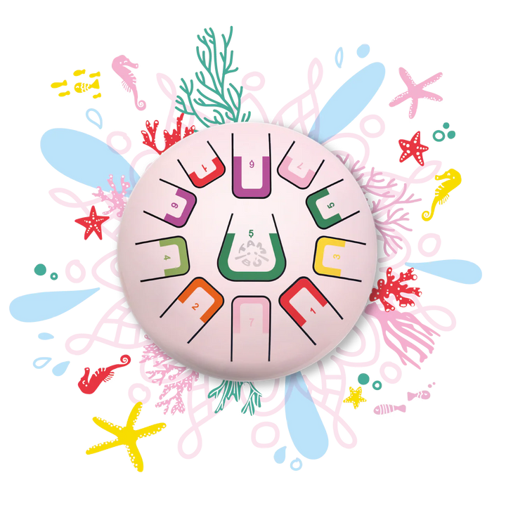 Tambú Tongue Drum - Coral Reef