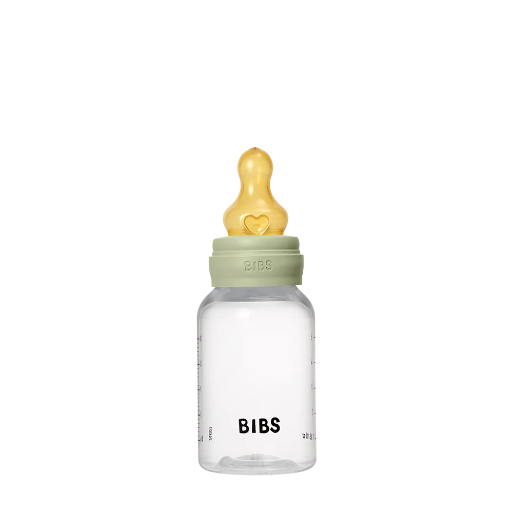 BIBS Baby Bottle Complete Set Latex 150ml - Assorted