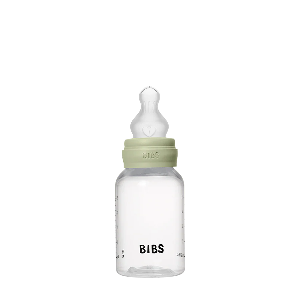 BIBS Baby Bottle Complete Set Silicone 150ml - Assorted