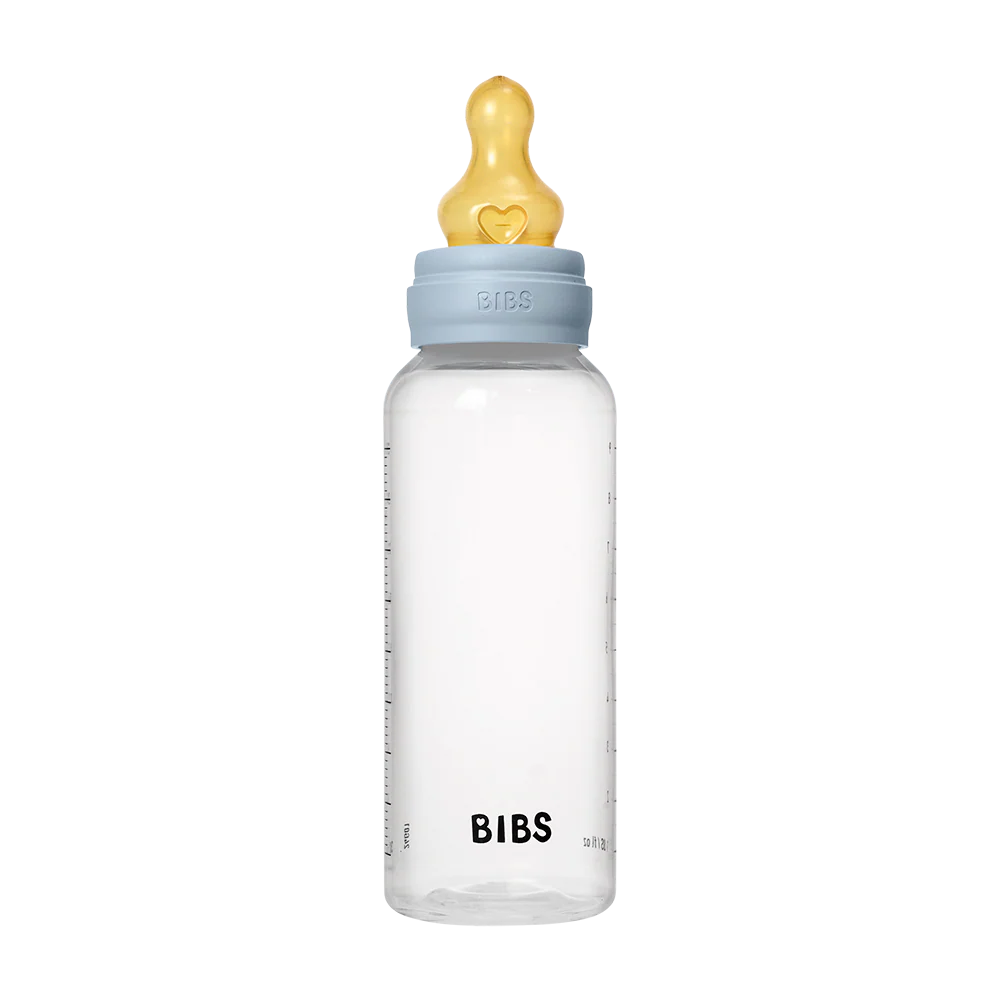 BIBS Baby Bottle Complete Set Latex 270ml - Assorted