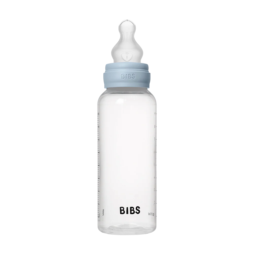 BIBS Baby Bottle Complete Set Silicone 270ml - Assorted