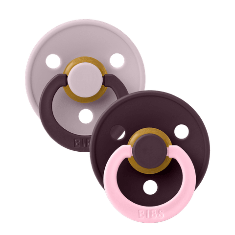 BIBS Colour Fusion Latex Round Dummies Twin Pack