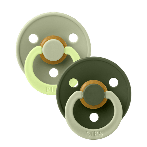 BIBS Colour Fusion Latex Round Dummies Twin Pack