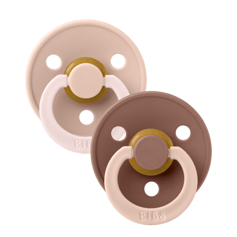BIBS Colour Fusion Latex Round Dummies Twin Pack