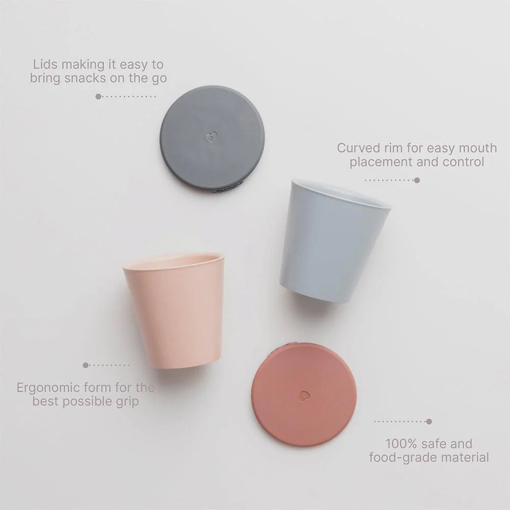 BIBS Cup Set - Blush