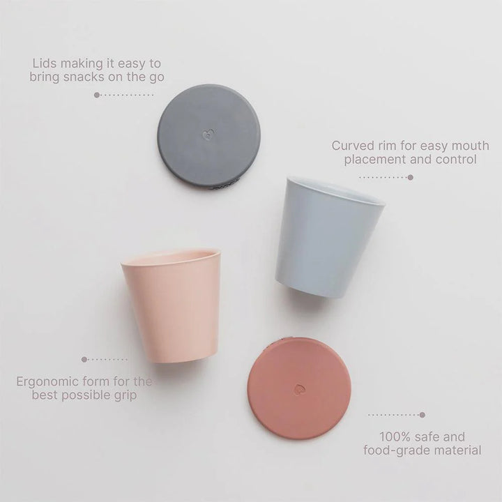 BIBS Cup Set - Blush