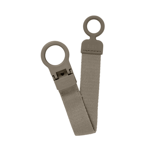 BIBS Loop Pacifier Clip | Dark Oak