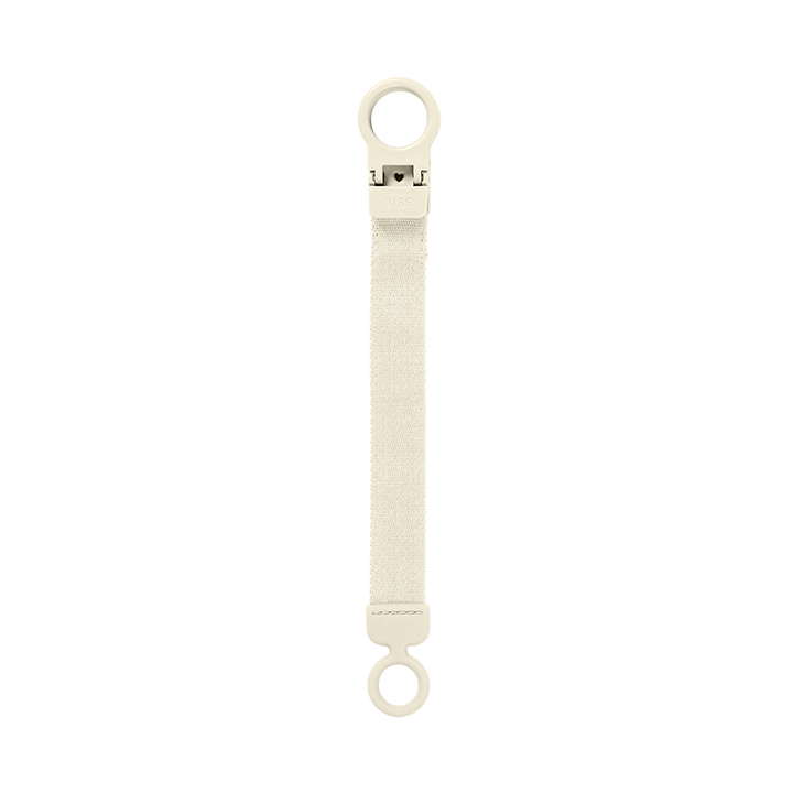 BIBS Loop Pacifier Clip | Ivory