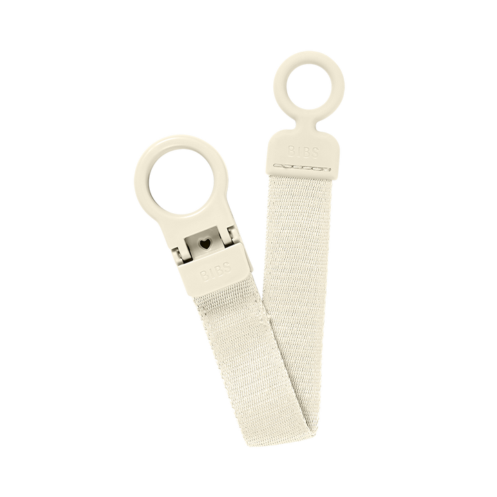 BIBS Loop Pacifier Clip | Ivory