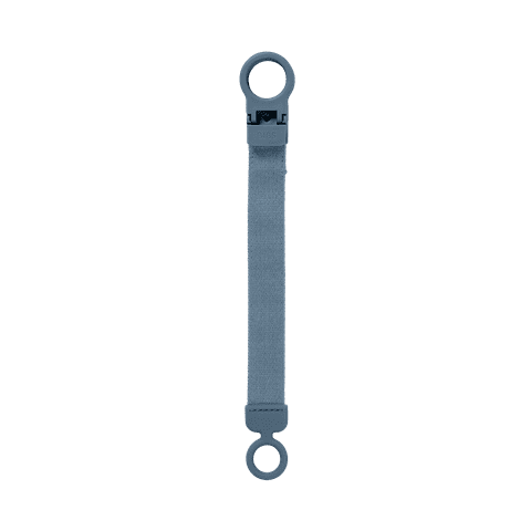 BIBS Loop Pacifier Clip | Petrol