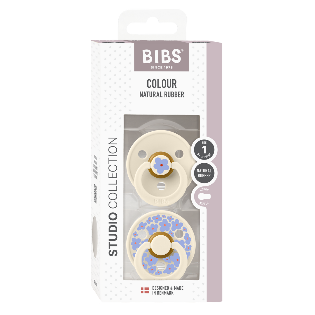 BIBS Studio Collection Jasmine Latex Round Dummies Twin Pack