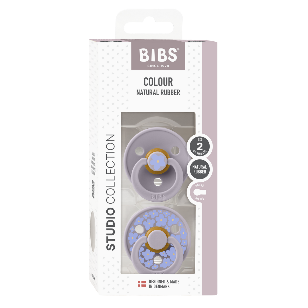 BIBS Studio Collection Jasmine Latex Round Dummies Twin Pack