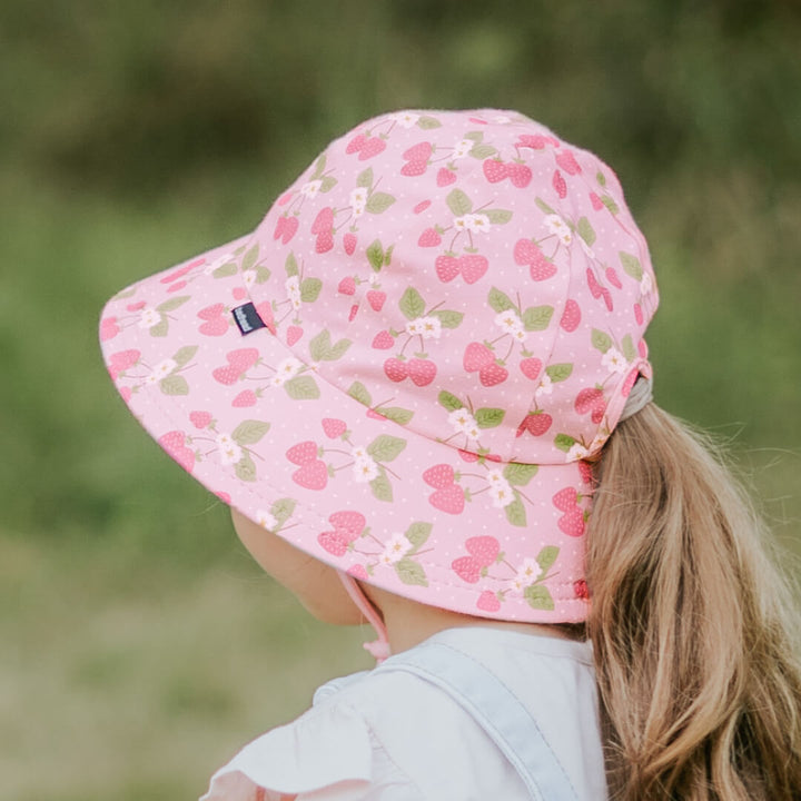 Bedhead Kids Bucket Ponytail Sun Hat - Strawberry