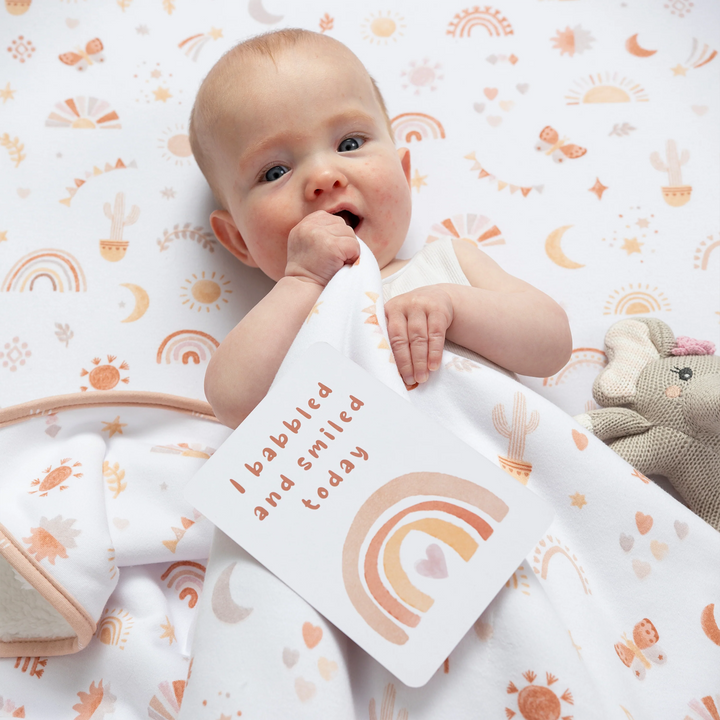 Baby Milestone Cards Set - Bohemian Bliss