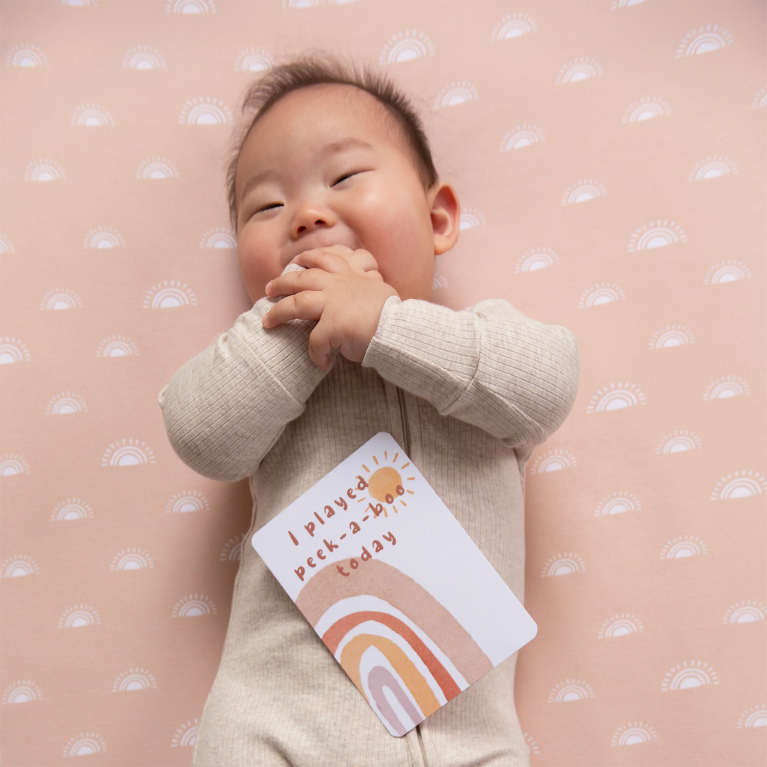 Baby Milestone Cards Set - Bohemian Bliss