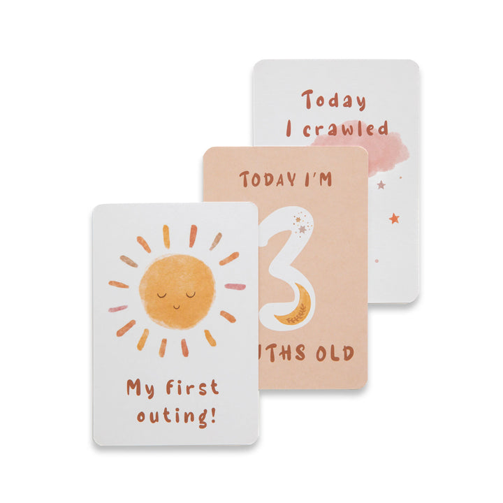 Baby Milestone Cards Set - Bohemian Bliss