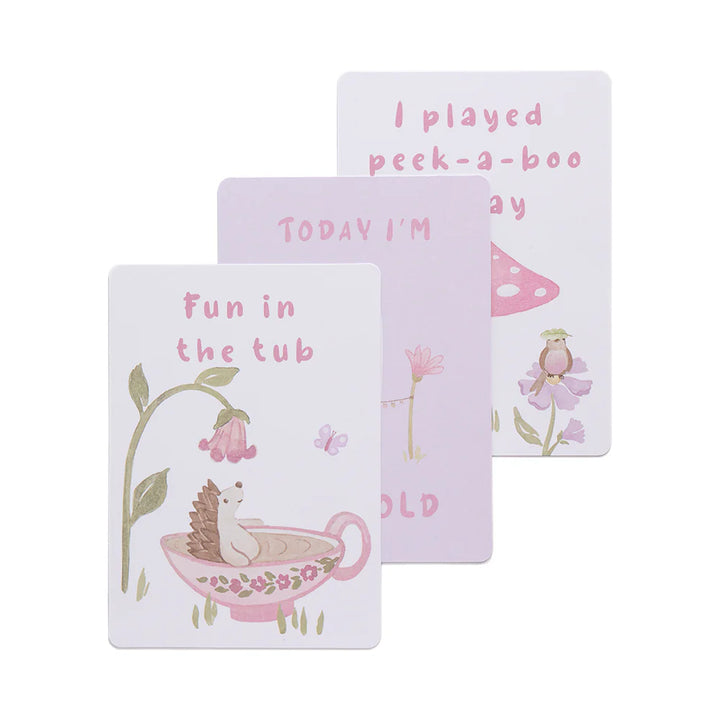 Baby Milestone Cards Set - Whimsical Wonderland
