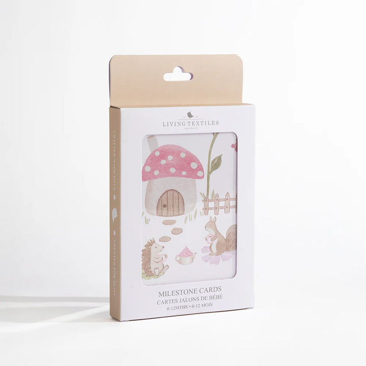 Baby Milestone Cards Set - Whimsical Wonderland