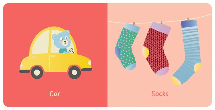 My Touch and Feel Board Book - First Words