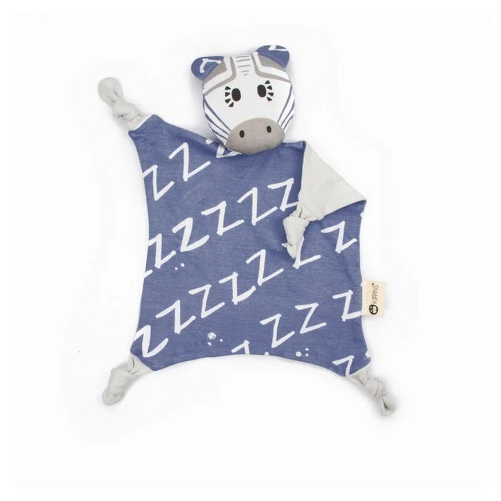 Kippin Organic Cotton Baby Comforter - Bam the Zebra