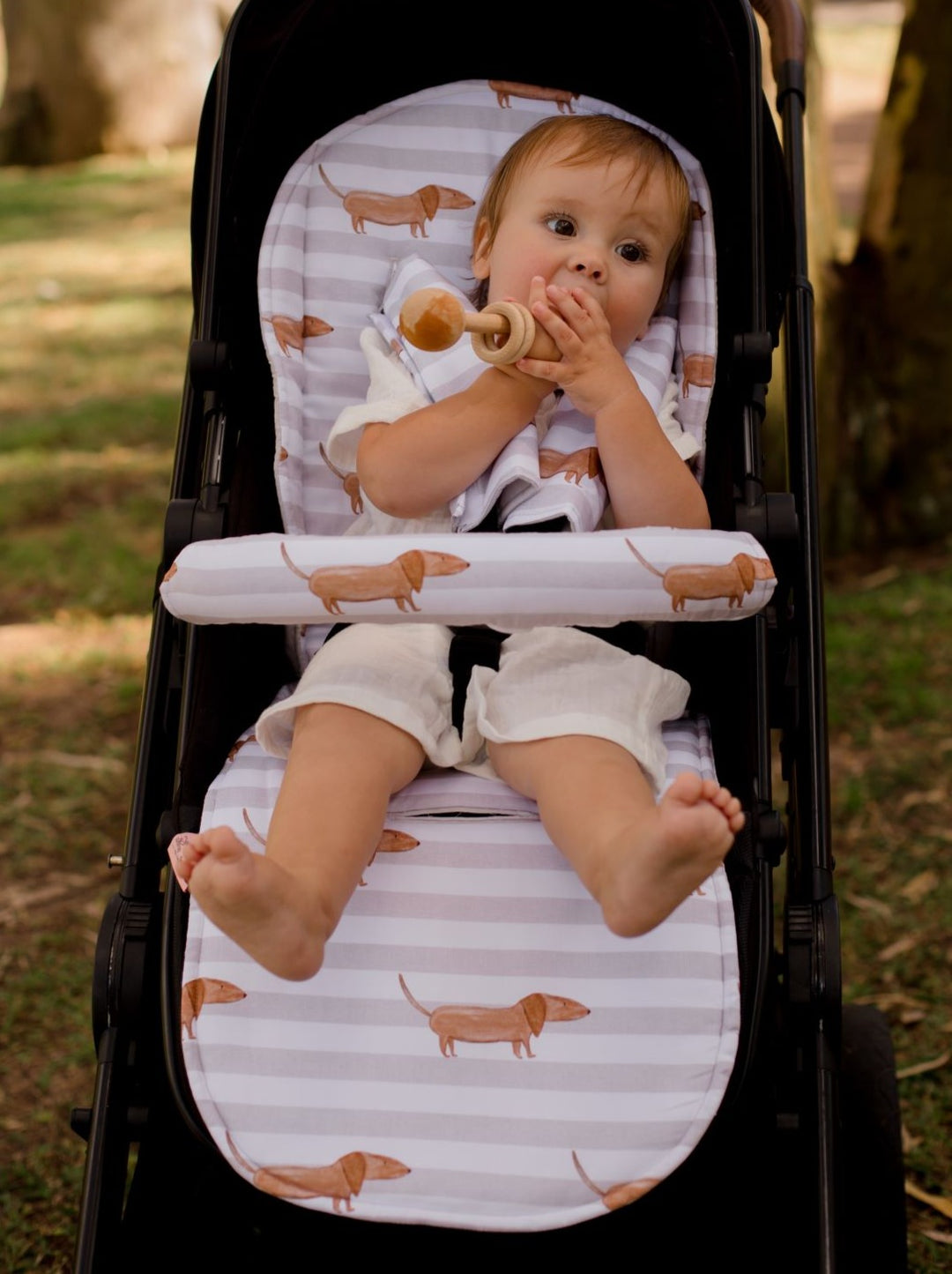 Bambella Designs Universal Pram Liner Dachshund Days – The